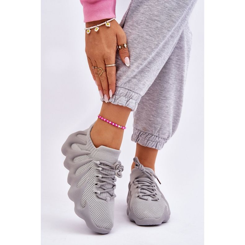 PG1 Női felbújós tornacipő, szürke Myles 1 PG1 Női felbújós tornacipő, szürke Myles 1