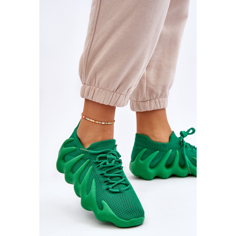 PG1 Női bebújós cipők, zöld Myles 2