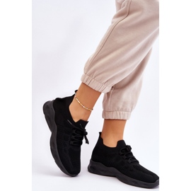 PG1 Fekete Ellison női bebújós sportcipő 2