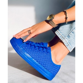 Sears Blue egyszínű tornacipő kék 2