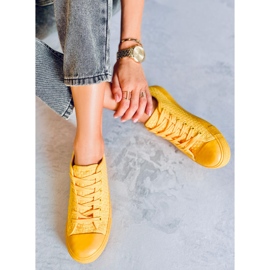 BM Sears Yellow egyszínű tornacipő sárga 2