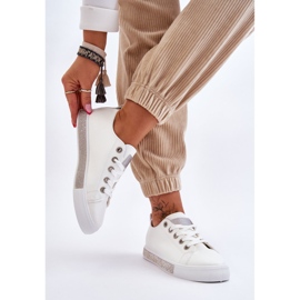 PS1 Női alacsony tornacipő Jets fehér-ezüst Demira 1