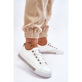 PS1 Női alacsony tornacipő Jets fehér-ezüst Demira 2