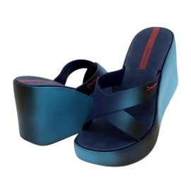 Ékes papucs Ipanema 83423 Colore Fem AI974 kék/kék sötétkék 4
