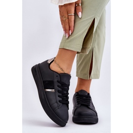 PG1 Női Platform Sportcipő Fekete Soris 1