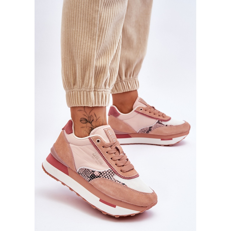 Divatos tornacipő Memory Foam System Big Star LL274366 Pink rózsaszín 2