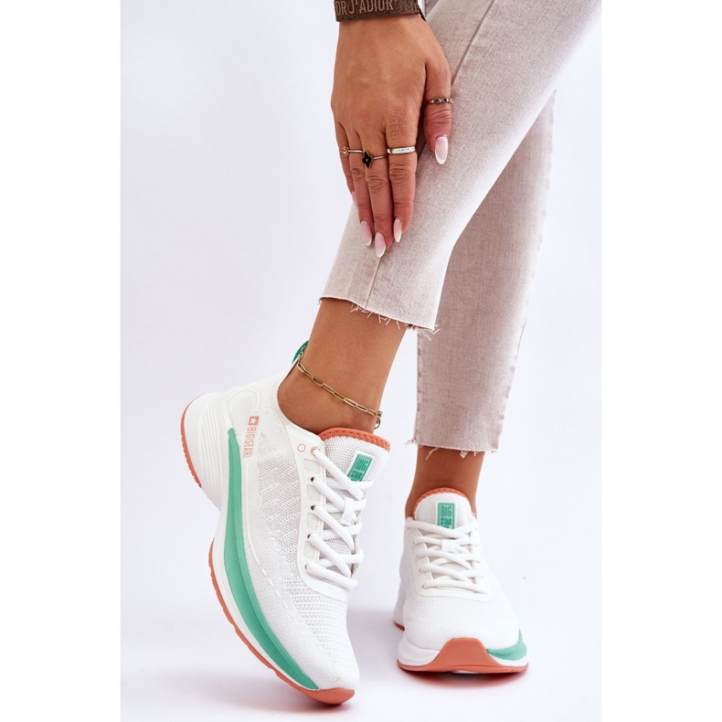 Könnyű sportcipő Memory Foam System Big Star LL274328 fehér 2