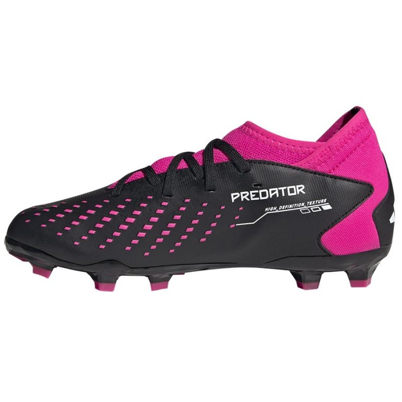 Adidas Predator Accuracy.3 Fg Jr GW4609 focicipő fekete fekete 1
