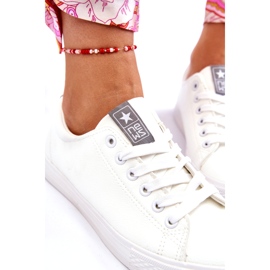 PJ1 Női klasszikus tornacipő, fehér Misima 3