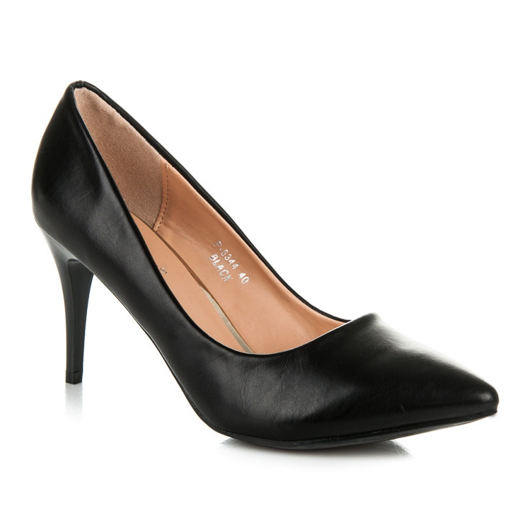 Ideal Shoes Fekete magassarkú 1