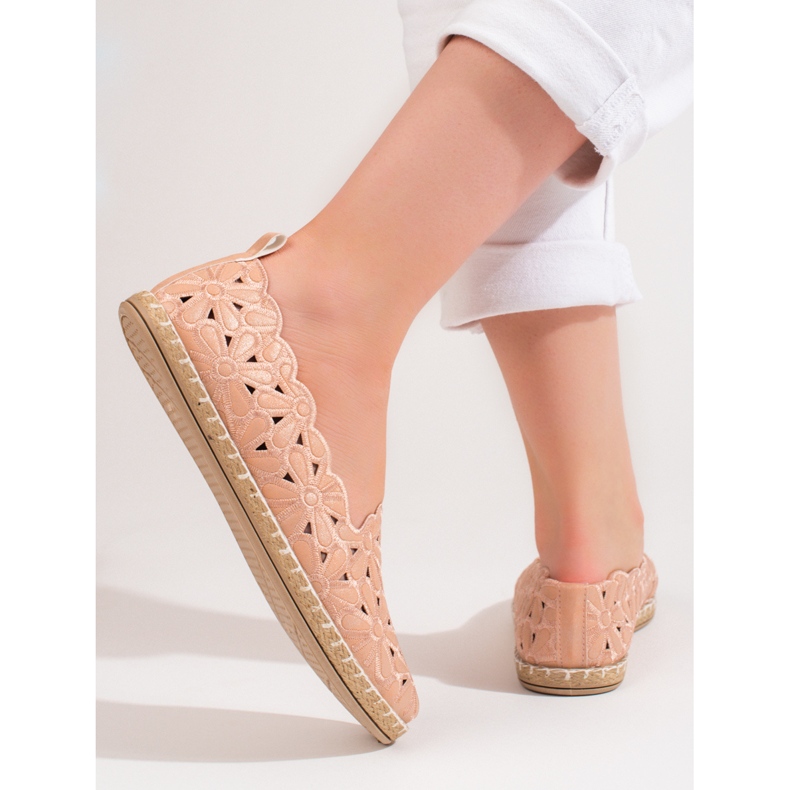 W. Potocki Női áttört balerinák, Potocki bézs 2