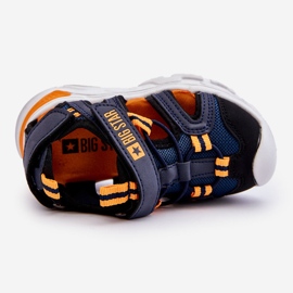 Gyermek világos szandál Big Star LL374212 sötétkék 2