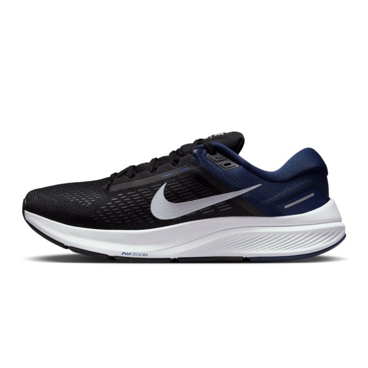 Nike Air Zoom Structure 24 M DA8535-009 cipő fekete sötétkék 1