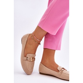 Vinceza Velúr naplopók bézs nád díszítő elemekkel 2