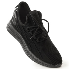 Fekete sportcipő Big Star LL274711 1