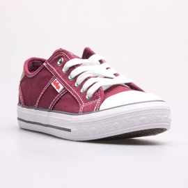Lee Cooper LCW-22-31-0864L női tornacipő piros 1