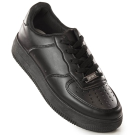 Fekete női sportcipő Potocki 16002 1