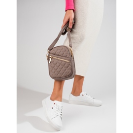 Bőr női fehér Vinceza tornacipő 2