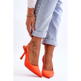 FS1 Klasszikus hegyes sarkú neon narancssárga Whitley 1