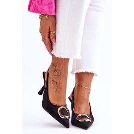 Divatos kitűzők díszítéssel és cirkóniákkal, fekete Alexia 1