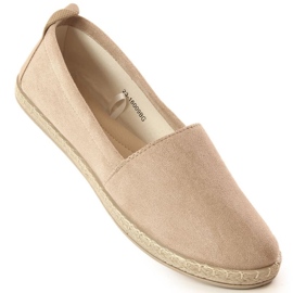 Felcsúsztatható espadrillák Potocki W WOL141B bézs 1