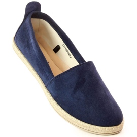 Felcsúsztatható espadrillák Potocki W WOL141C sötétkék 1