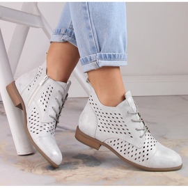 Női tavaszi áttört ezüst csizma Jezzi ASA142-45 1 Női tavaszi áttört ezüst csizma Jezzi ASA142-45 1