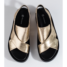 Női arany Shelovet ékszandál aranysárga 2