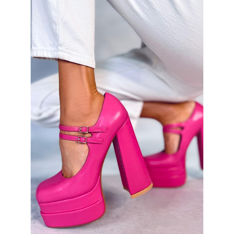 BM Loit Fuchsia gabonaplatformos szivattyúk rózsaszín 1