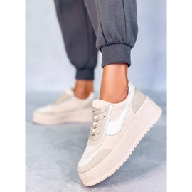 BM Platform tornacipő Foret Beige bézs 1