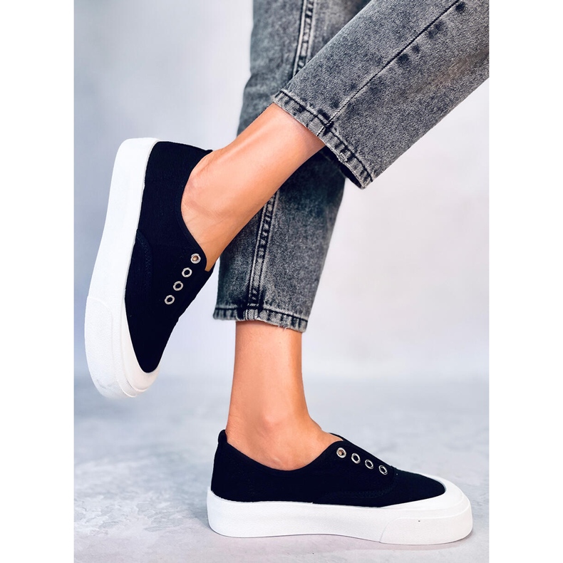 BM Női Kamio fekete tornacipő 2