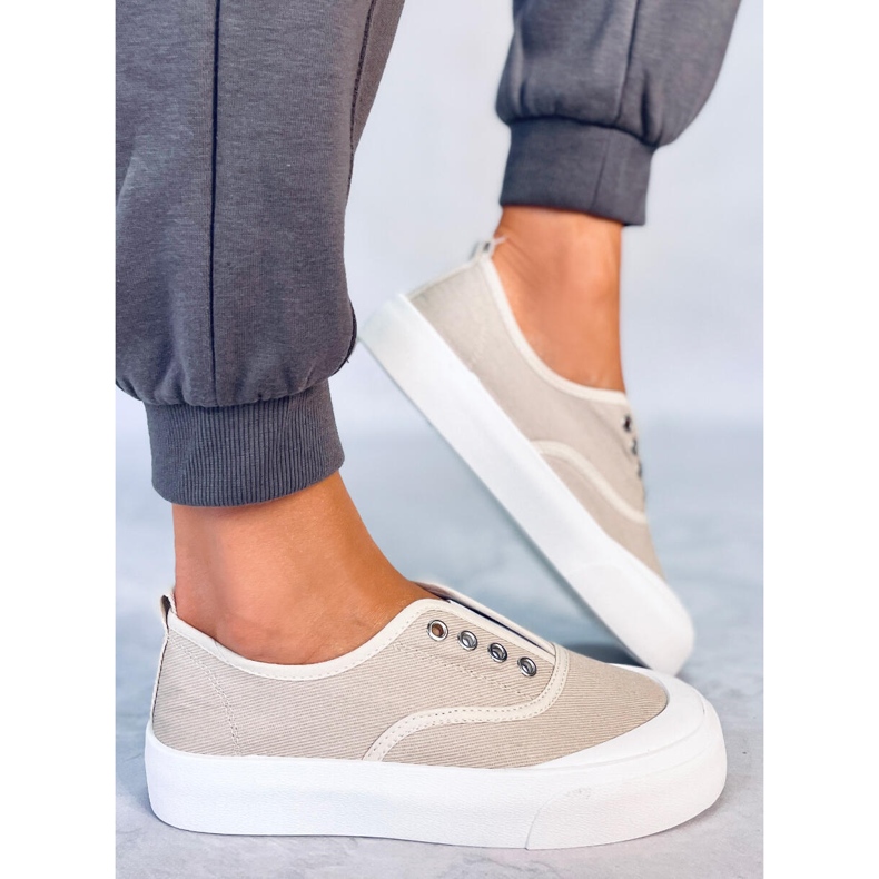 BM Kamio Beige női tornacipő bézs 2 BM Kamio Beige női tornacipő bézs 2