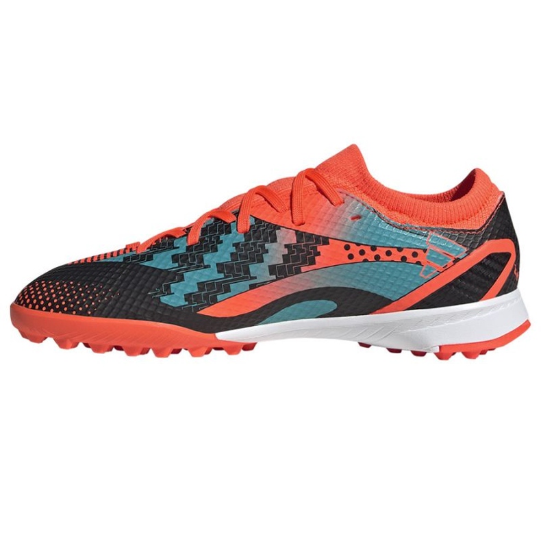 Adidas X Speedportal Messi.3 Tf Jr GZ5141 futballcipő narancssárga narancs és vörös 1