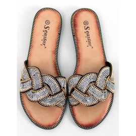 PA1 Magali Fekete cirkónia csúszkák 1