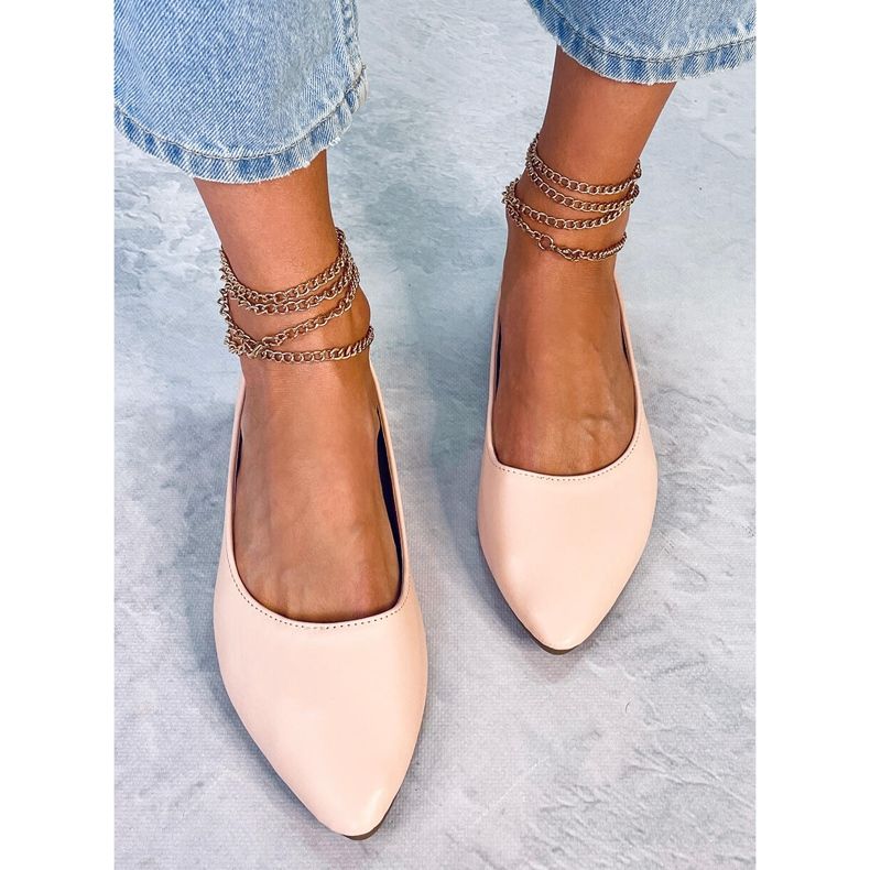 PA1 Junri Nude láncos balerinák rózsaszín 2