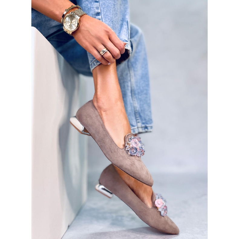 PA1 Lords Loafers Falconi Stones Khaki színnel bézs 1