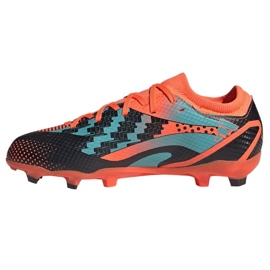 Adidas X Speedportal Messi.3 Fg Jr GZ5145 futballcipő narancssárga narancs és vörös 1