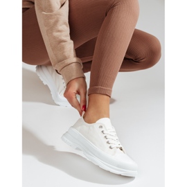 PA1 Női platform tornacipő Shelovet fehér 1