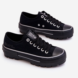 Fabric Platform tornacipő Big Star LL274149 Fekete 1