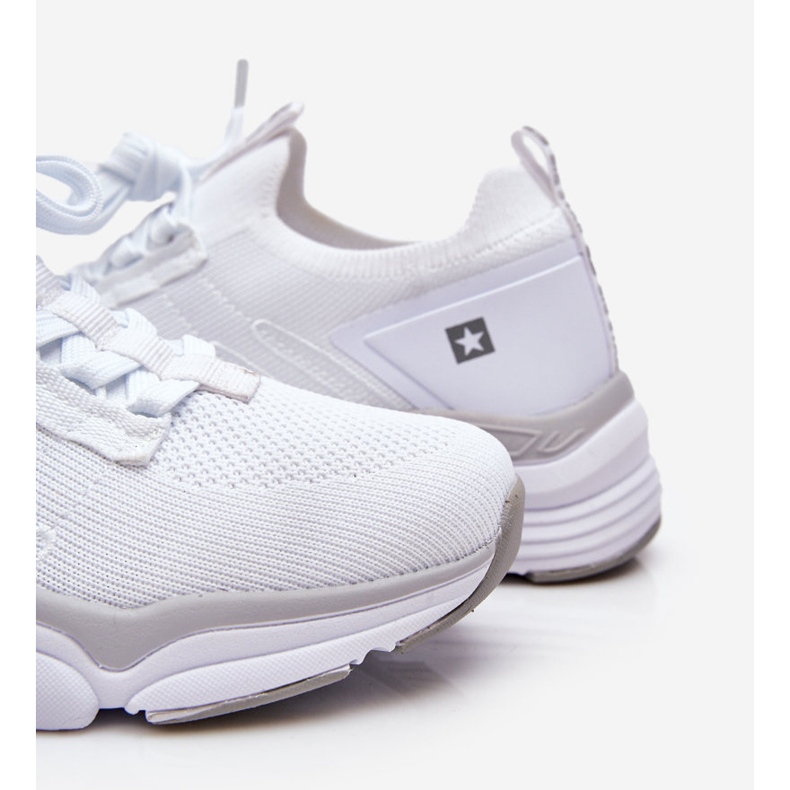 Női felcsúsztatható sportcipő Memory Foam System Big Star LL274A142 fehér 1