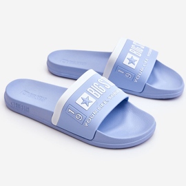 Női Big Star világos papucs LL274734 Világoskék 1