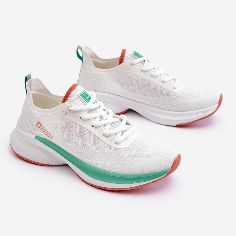 Könnyű sportcipő Memory Foam System Big Star LL274328 fehér 1