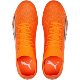 Puma Ultra Match FG/AG M 107217 01 futballcipő narancssárga narancs és vörös 1