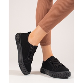 Női fekete Shelovet tornacipő 2