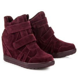 J. Star Velcro velcro tornacipő piros 1