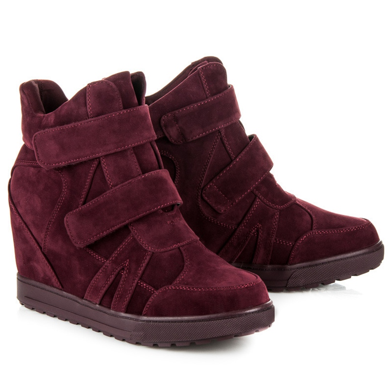 J. Star Velcro velcro tornacipő piros 1