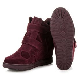 J. Star Velcro velcro tornacipő piros 2