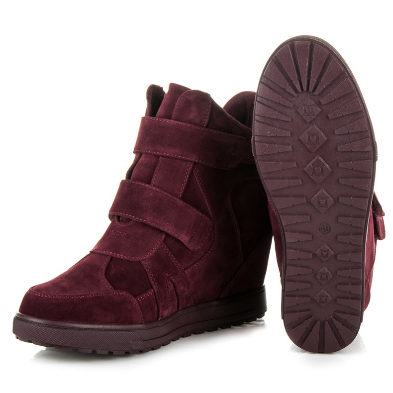 J. Star Velcro velcro tornacipő piros 2