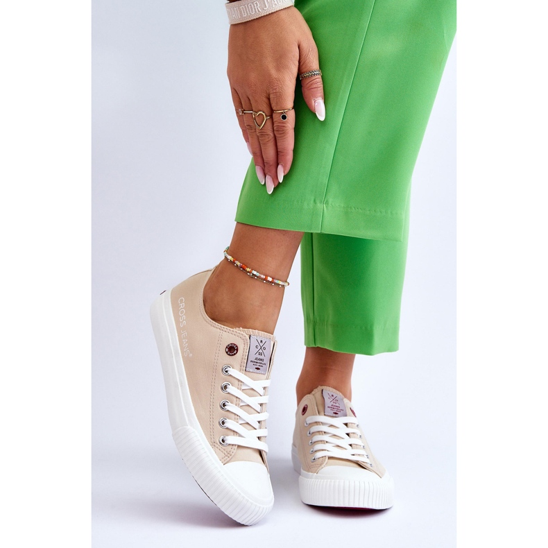Női tornacipő Cross Jeans LL2R4070 Bézs 1