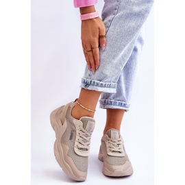 Női Memory Foam System Big Star Fabric sportcipő LL274A066 Bézs 1 Női Memory Foam System Big Star Fabric sportcipő LL274A066 Bézs 1